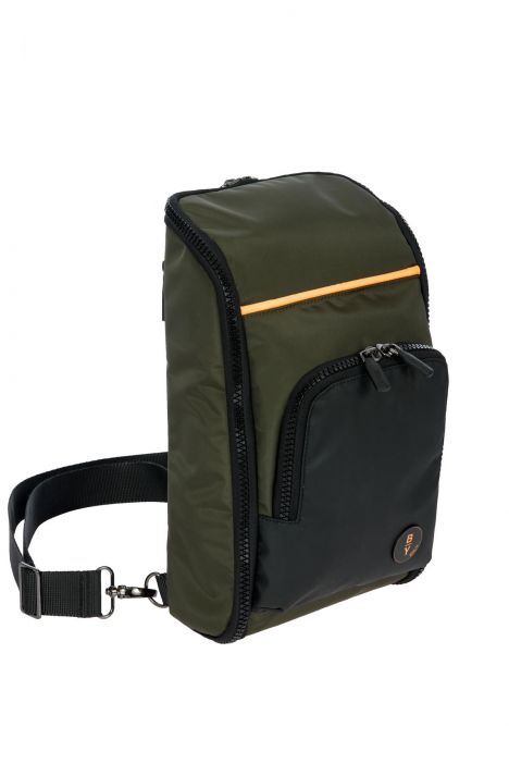 4490 Bric's Eolo Sırt Çantası 22x37x10 cm Yeşil / Olive