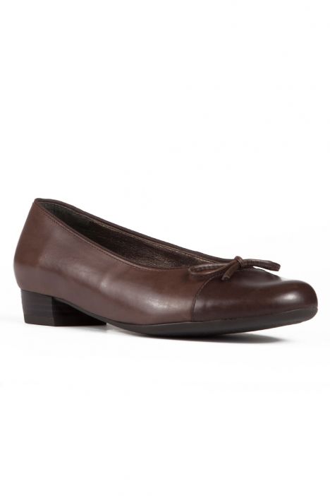44951 Ara Shoes Kadın Deri Babet 2,5-9 MORO,GOBİ - 23MG