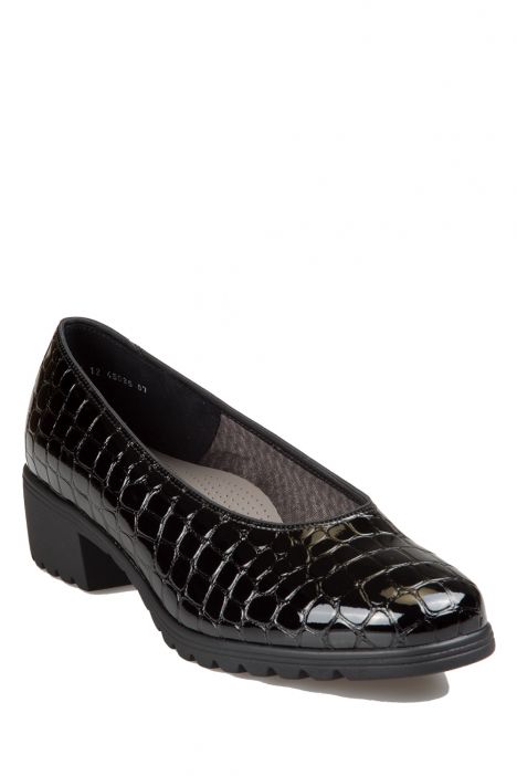 45025 Ara Shoes Kadın Topuklu Ayakkabı 3-8,5 COCCO-LACK, SCHWARZ - 07CS