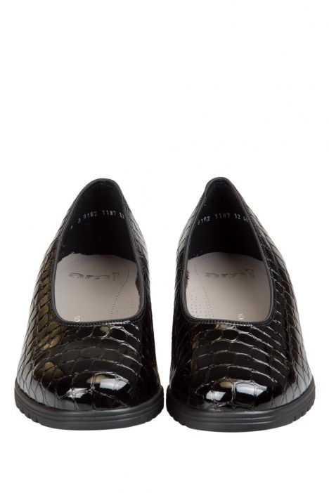 45025 Ara Shoes Kadın Topuklu Ayakkabı 3-8,5 COCCO-LACK, SCHWARZ - 07CS