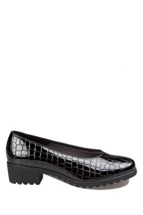 45025 Ara Shoes Kadın Topuklu Ayakkabı 3-8,5 COCCO-LACK, SCHWARZ - 07CS