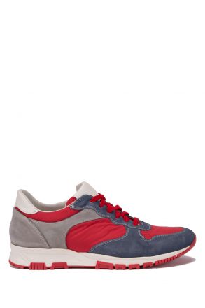 4550 Valleverde Erkek Spor Ayakkabı 39-46 Kırmızı / Rosso