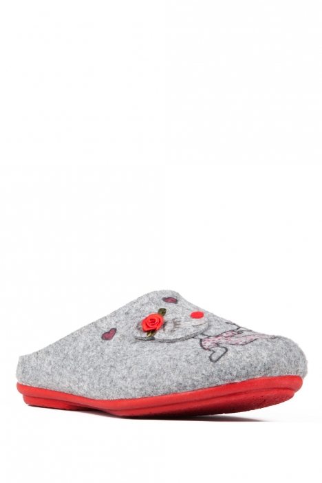 4587 Riposella Kadın Terlik 35-41 GRIGIO-GRİ TONU