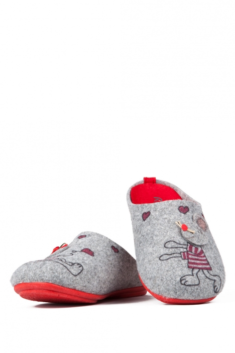 4587 Riposella Kadın Terlik 35-41 GRIGIO-GRİ TONU