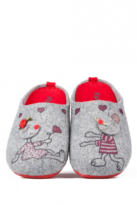 4587 Riposella Kadın Terlik 35-41 GRIGIO-GRİ TONU