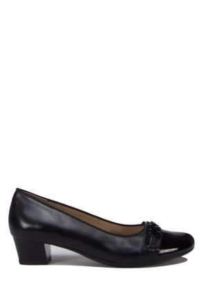 45880 Ara Shoes Kadın Topuklu Deri Ayakkabı 3.5-8.5 LACK,LUX SCHWARZ - 06LLS