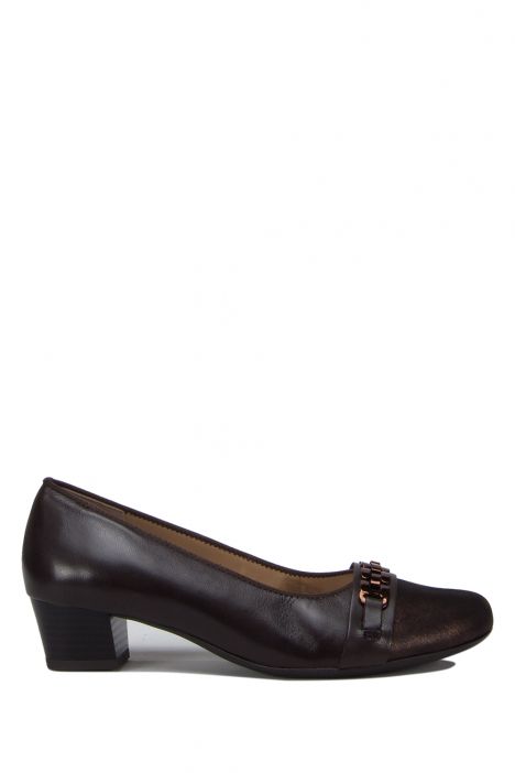 45880 Ara Shoes Kadın Topuklu Deri Ayakkabı 3.5-8.5 NAP-LUX, MORO - 07NLM