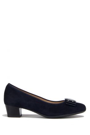 45882 Ara Shoes Kadın Topuklu Ayakkabı 3.0-8.0 SAMTCHE, BLAU - 06SB