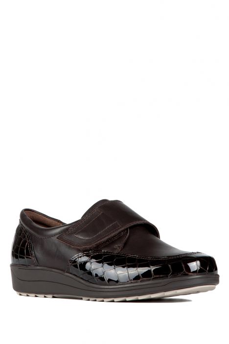 46327 Ara Shoes Kadın Ayakkabı 3,5-8,5 CACAO,MORO KROKO LACK - 06CM