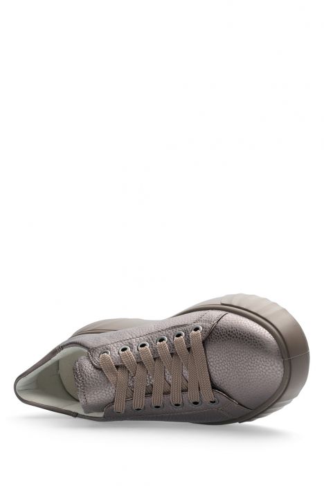 46523 Ara Shoes Monaco Kadın Deri Sneaker Ayakkabı 3.5-7.5 28 GAUCHOSOFT-MET,SPACE , MOON