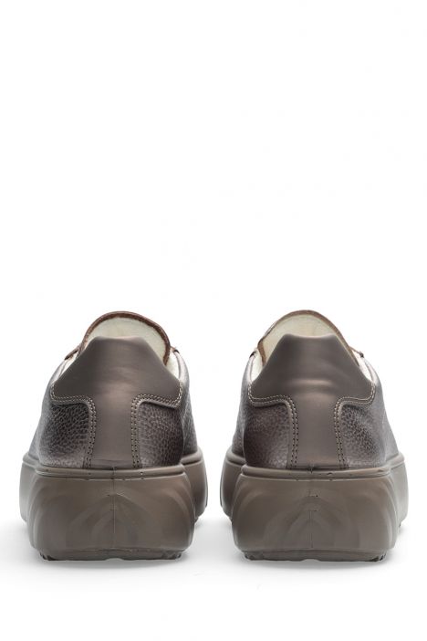 46523 Ara Shoes Monaco Kadın Deri Sneaker Ayakkabı 3.5-7.5 28 GAUCHOSOFT-MET,SPACE , MOON