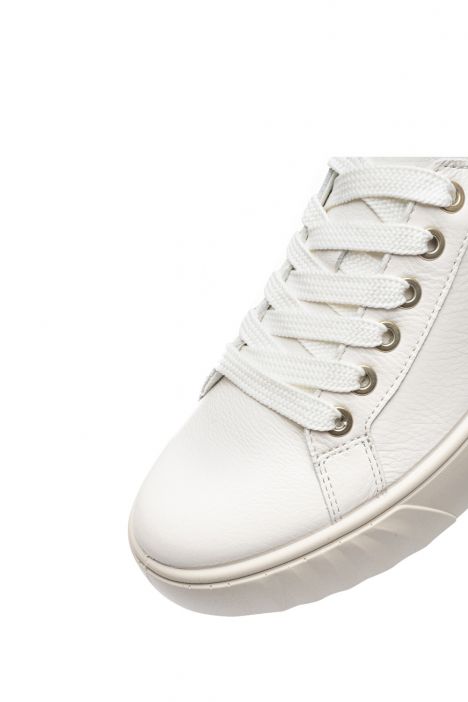 46523 Ara Shoes Monaco Kadın Deri Sneaker Ayakkabı 3.5-7.5 17 KREM/CREAM,PLATIN