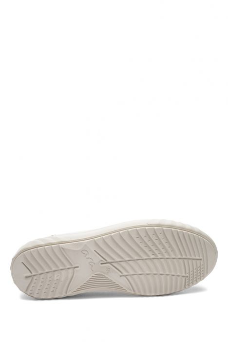 46523 Ara Shoes Monaco Kadın Deri Sneaker Ayakkabı 3.5-7.5 17 KREM/CREAM,PLATIN
