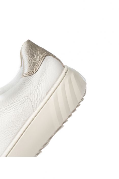 46523 Ara Shoes Monaco Kadın Deri Sneaker Ayakkabı 3.5-7.5 17 KREM/CREAM,PLATIN