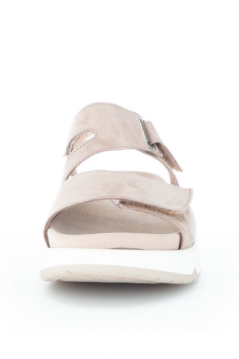 46885 Gabor Rolling Soft Kadın Nubuk Sandalet 3.5-7.5 43 Bej/Soft Nubuk leinen