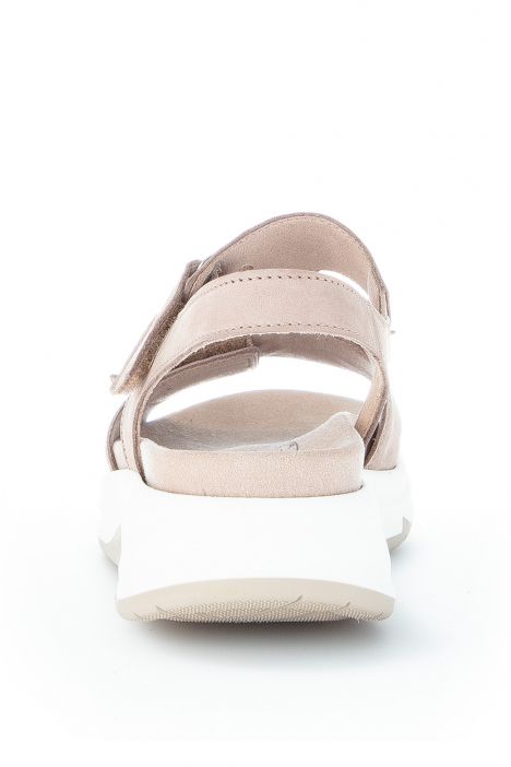 46885 Gabor Rolling Soft Kadın Nubuk Sandalet 3.5-7.5 43 Bej/Soft Nubuk leinen