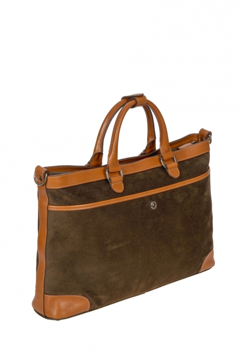 4691 Bric's Life Milano Tote El Çantası 44x29x10 cm Yeşil / Olive