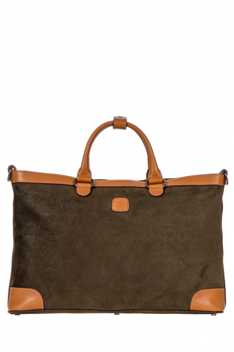 4691 Bric's Life Milano Tote El Çantası 44x29x10 cm Yeşil / Olive