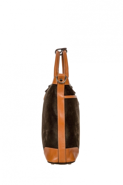 4691 Bric's Life Milano Tote El Çantası 44x29x10 cm Yeşil / Olive