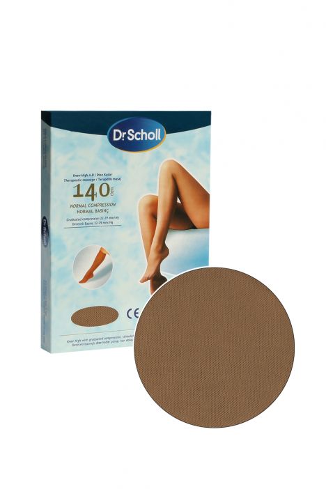 4760 140 Den Dize Kadar Varis Çorabı (22-29) Bej / Beige