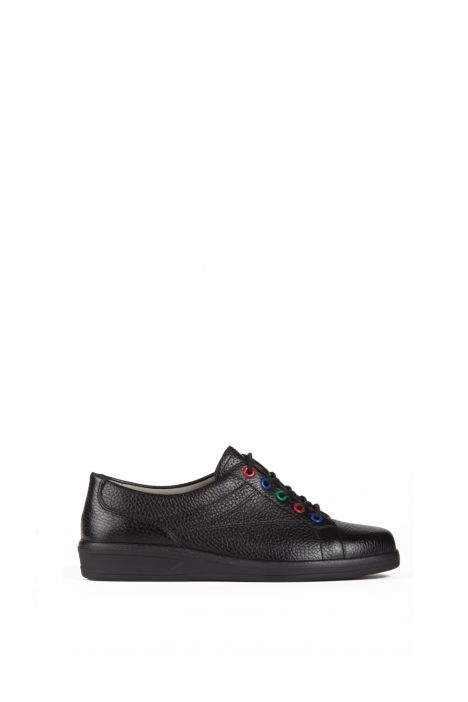 47755 Ara Shoes Kadın Deri Ayakkabı 3,5-8,5 SCHWARZ,MULTI - 18SM
