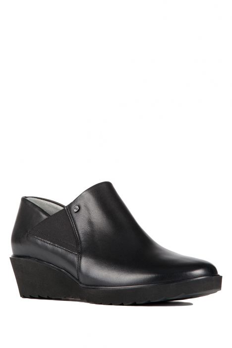 47867 Ara Shoes Kadın Dolgu Topuk Deri Ayakkabı 3,5-8,5 SCHWARZ - 06S