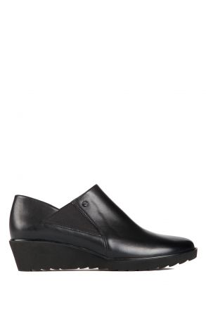 47867 Ara Shoes Kadın Dolgu Topuk Deri Ayakkabı 3,5-8,5 SCHWARZ - 06S
