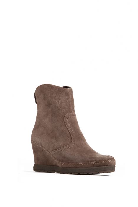 47946 Ara Shoes Kadın Dolgu Topuk Nubuk Bot 3-8,5 TEAK - 65T