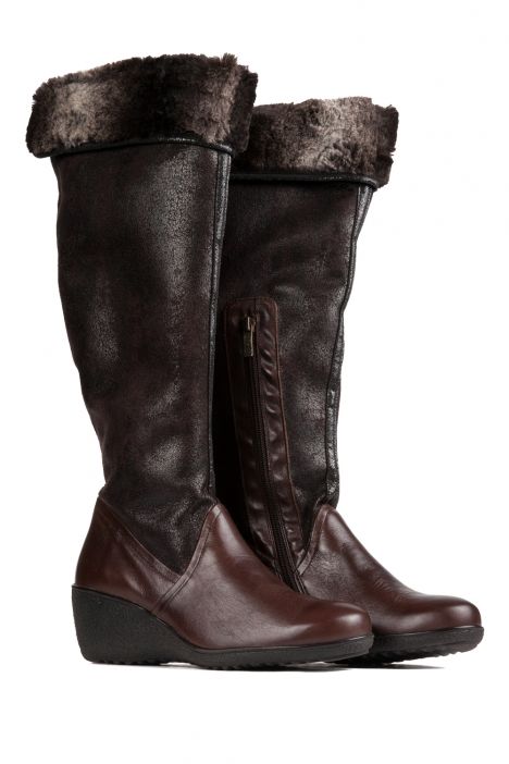 48261 Ara Shoes Kadın Deri Çizme 3,5-8 MORO