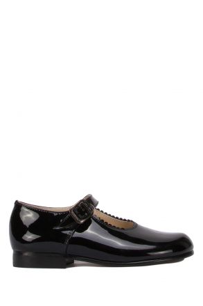 485 Chiquitin Okul Ayakkabısı 27-37 Siyah / Negro