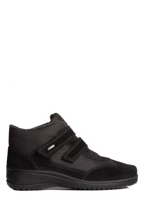 48518 Ara Shoes Kadın Gore-Tex Velkrolu Bot 3,5-8,5 HYDRO, BLACK - 61HB