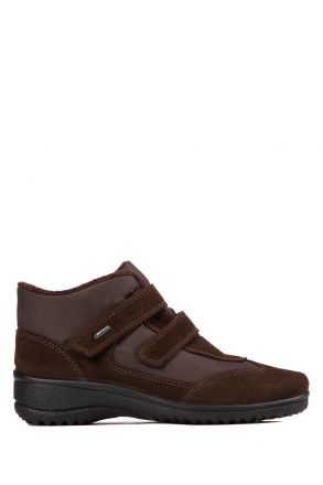 48518 Ara Shoes Kadın Gore-Tex Velkrolu Bot 3,5-8,5 HYDRO, MORO - 64HM