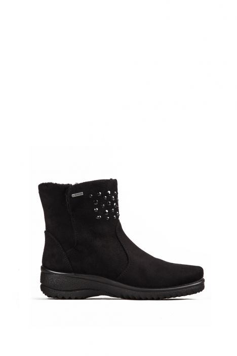 48566 Ara Shoes Kadın Gore-Tex Nubuk  Bot 3,5-8,5 HYDRO, BLACK - 61HB