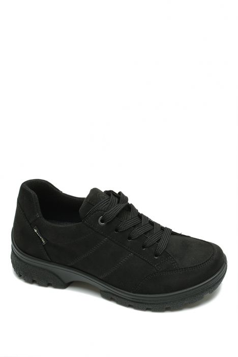 49308 Ara Shoes Saas Fee Kadın Gore-Tex Ayakkabı 3.5-8.0 01 HY-SCALA-O-S , BLACK