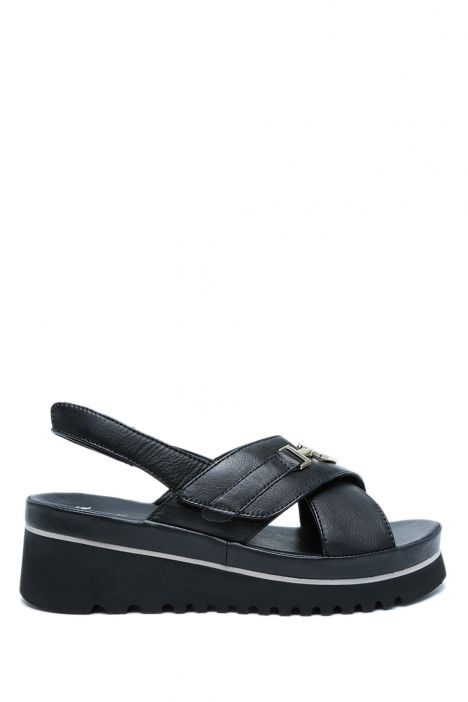 50504 Ara Shoes Tibet-S Kadın Deri Sandalet 36-41 01 CLUBCALF , BLACK