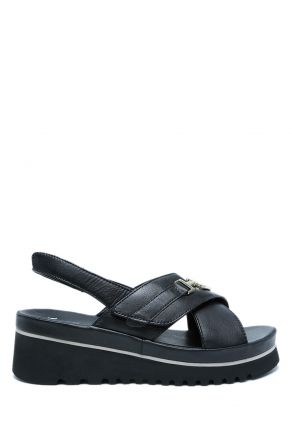 50504 Ara Shoes Tibet-S Kadın Deri Sandalet 36-41 01 CLUBCALF , BLACK