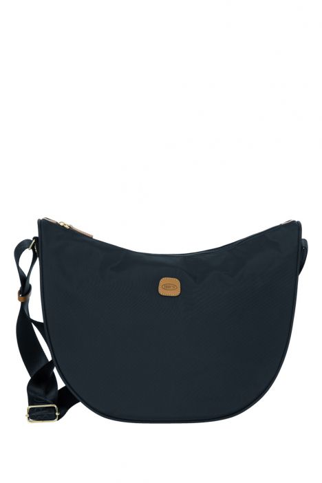 5051 Bric's X-Bag Omuz Çantası 40x30x11,5cm Lacivert/Ocean Blue -050