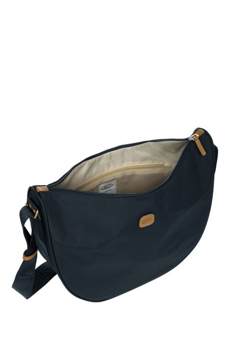 5051 Bric's X-Bag Omuz Çantası 40x30x11,5cm Lacivert/Ocean Blue -050