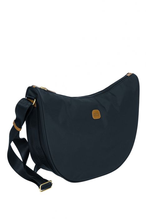 5051 Bric's X-Bag Omuz Çantası 40x30x11,5cm Lacivert/Ocean Blue -050