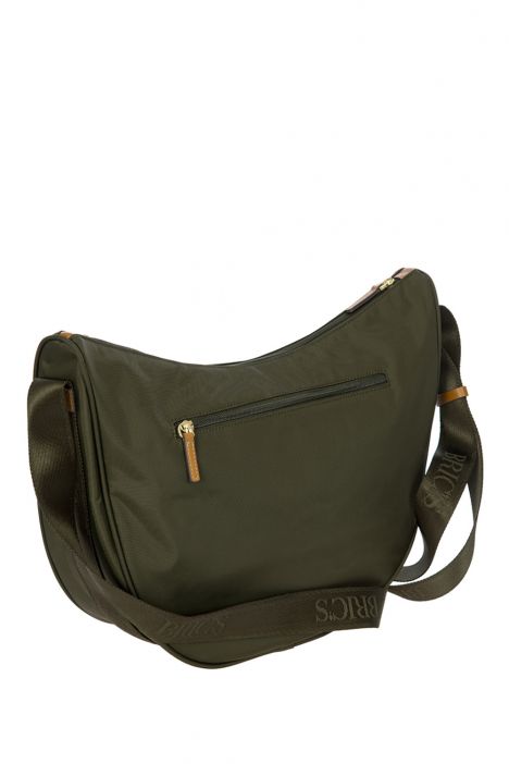 5051 Bric's X-Bag Omuz Çantası 40x30x11,5cm Yeşil/Olive - 78