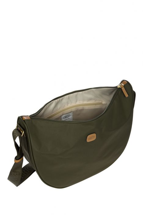 5051 Bric's X-Bag Omuz Çantası 40x30x11,5cm Yeşil/Olive - 78