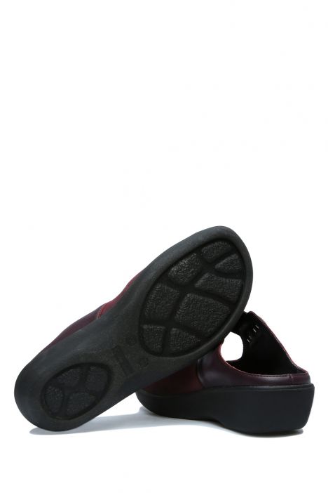 5052 Berkemann Kadın Anatomik Terlik 3.0-8.5 Bordeaux - Nappa - 299