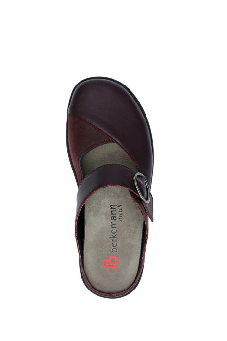 5052 Berkemann Kadın Anatomik Terlik 3.0-8.5 Bordeaux - Nappa - 299