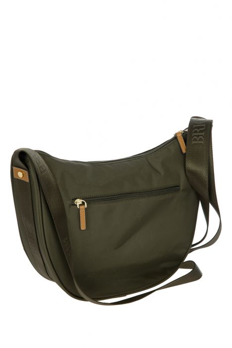 5052 Bric's X-Bag Omuz Çantası 33x26x9,5 cm Olive - 078