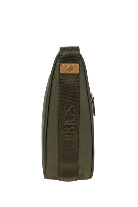 5052 Bric's X-Bag Omuz Çantası 33x26x9,5 cm Olive - 078