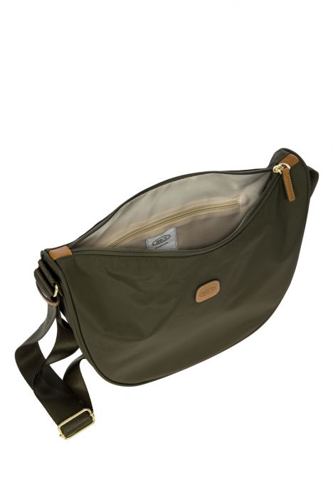 5052 Bric's X-Bag Omuz Çantası 33x26x9,5 cm Olive - 078