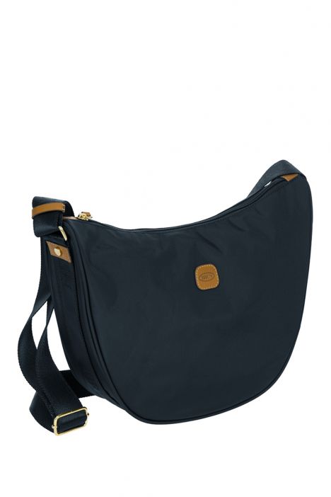 5052 Bric's X-Bag Omuz Çantası 33x26x9,5 cm Lacivert/Ocean Blue -050