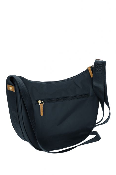 5052 Bric's X-Bag Omuz Çantası 33x26x9,5 cm Lacivert/Ocean Blue -050