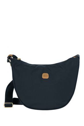 5052 Bric's X-Bag Omuz Çantası 33x26x9,5 cm Lacivert/Ocean Blue -050