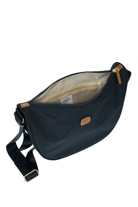 5052 Bric's X-Bag Omuz Çantası 33x26x9,5 cm Lacivert/Ocean Blue -050